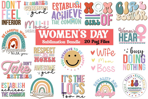 Women's Day Sublimation Bundle Sublimation Rupkotha 