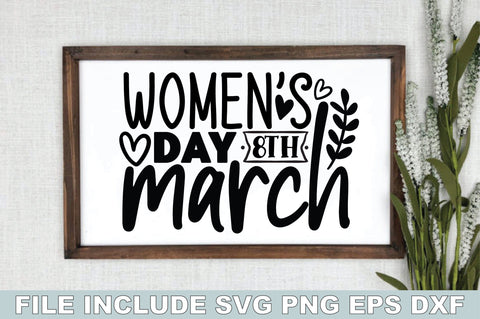 Women's Day SVG Bundle SVG Ariyan 