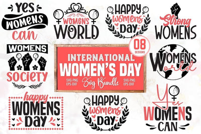 Women's Day SVG Bundle SVG DESIGNISTIC 