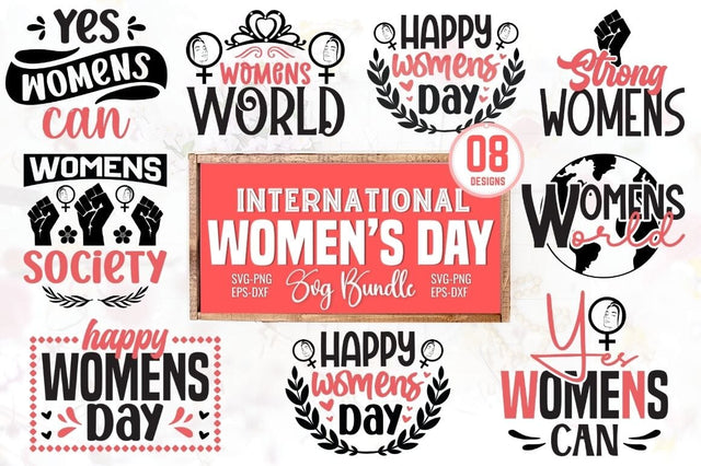 Women's Day SVG Bundle SVG DESIGNISTIC 