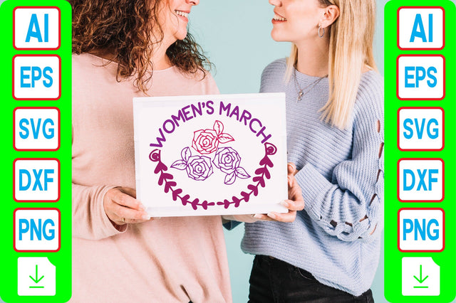 Women's March SVG Craftlabsvg24 