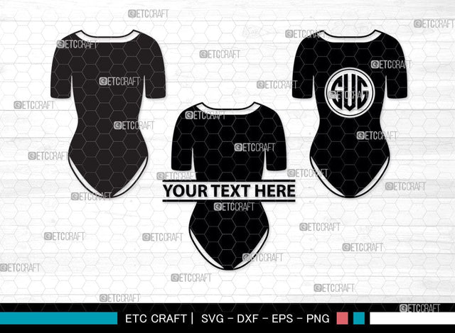 Womens Monogram, Womens Swimsuit Silhouette, Swimwear Svg, Short Sleeve Bodysuit Svg, Girl Swimsuit Svg, Bathing Suit Svg, Stylish Swimsuit Svg, Womens Swimsuit Svg, SB00045 SVG ETC Craft 