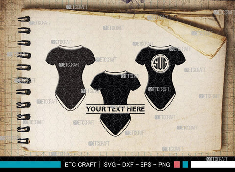 Womens Monogram, Womens Swimsuit Silhouette, Swimwear Svg, Short Sleeve Bodysuit Svg, Girl Swimsuit Svg, Bathing Suit Svg, Stylish Swimsuit Svg, Womens Swimsuit Svg, SB00045 SVG ETC Craft 
