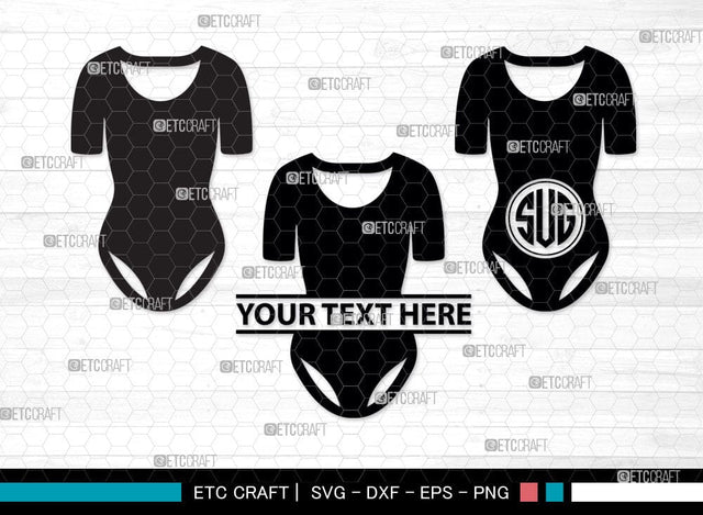 Womens Monogram, Womens Swimsuit Silhouette, Swimwear Svg, Short Sleeve Bodysuit Svg, Girl Swimsuit Svg, Bathing Suit Svg, Stylish Swimsuit Svg, Womens Swimsuit Svg, SB00045 SVG ETC Craft 