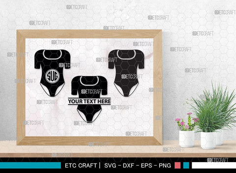 Womens Monogram, Womens Swimsuit Silhouette, Swimwear Svg, Short Sleeve Bodysuit Svg, Girl Swimsuit Svg, Bathing Suit Svg, Stylish Swimsuit Svg, Womens Swimsuit Svg, SB00045 SVG ETC Craft 