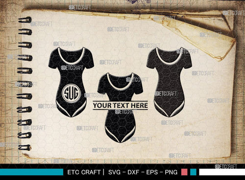 Womens Monogram, Womens Swimsuit Silhouette, Swimwear Svg, Short Sleeve Bodysuit Svg, Girl Swimsuit Svg, Bathing Suit Svg, Stylish Swimsuit Svg, Womens Swimsuit Svg, SB00045 SVG ETC Craft 