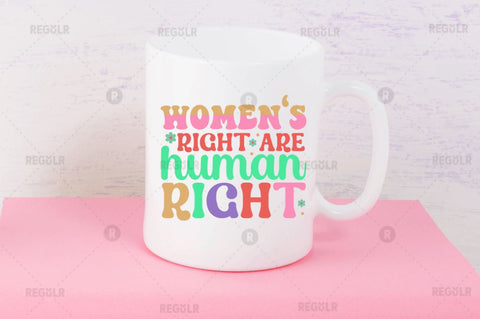 Women's right are human right SVG SVG Regulrcrative 