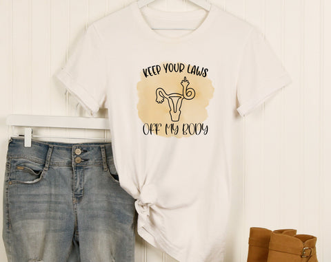 Women's Rights Sublimation Designs Bundle, 6 Reproductive Rights PNG Files, Women's Rights Are Human Rights PNG, Her Body Her Choice PNG, Keep Your Laws Off My Body PNG Sublimation HappyDesignStudio 