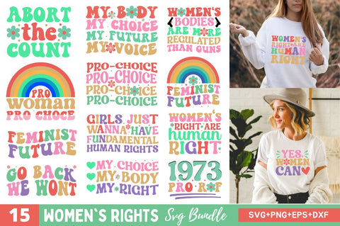 Women's Rights Svg Bundle SVG Regulrcrative 