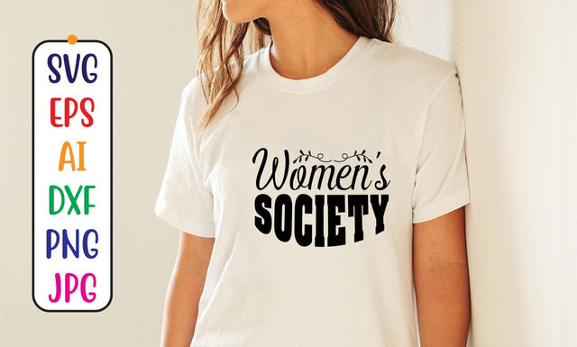 Women's Society SVG Cut File SVG Syaman 