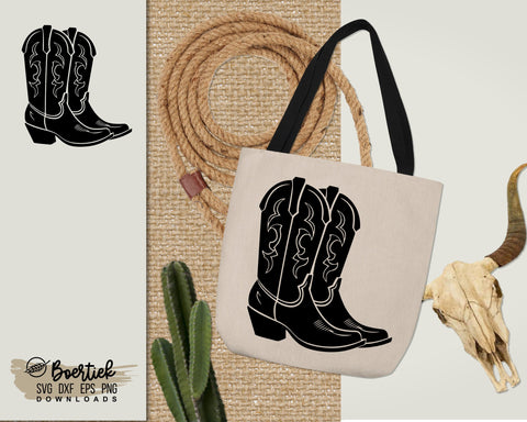 Women's western boots 5, SVG file SVG Boertiek 