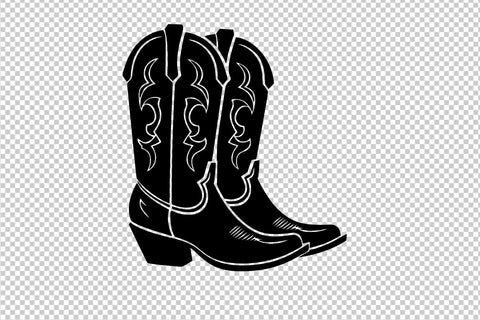 Women's western boots 5, SVG file SVG Boertiek 