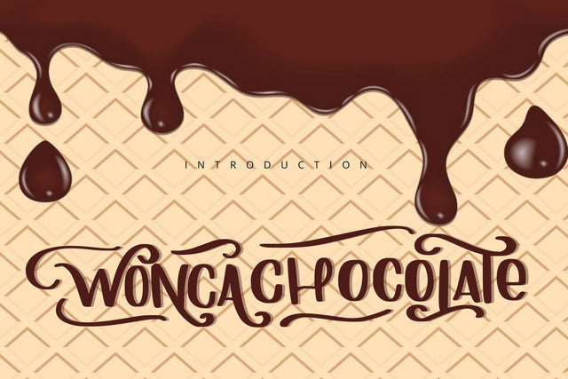 Wonca Chocolate Font goodigital_13 