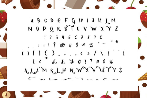 Wonca Chocolate Font goodigital_13 