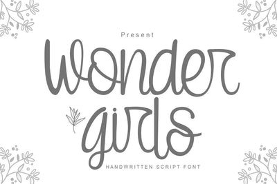Wonder Girls Font JH-CreativeFont 
