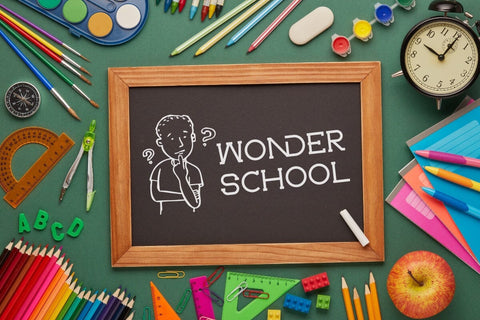 Wonder School - Modern Slab Serif Typeface Font Masyafi Studio 
