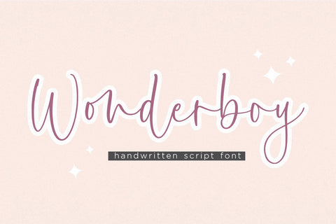 Wonderboy Font Aestherica Studio 