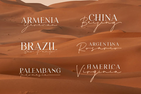 Wonderful Melanesia - Font Duo Font Arterfak Project 