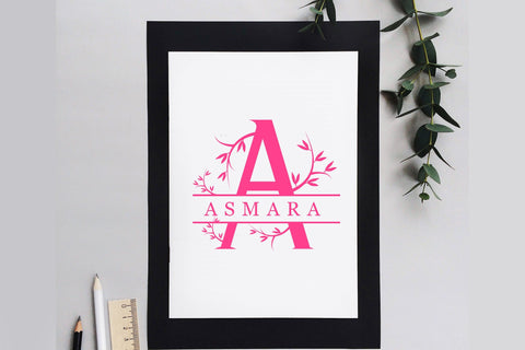 Wonderful Monogram Font LetterdayStudio 