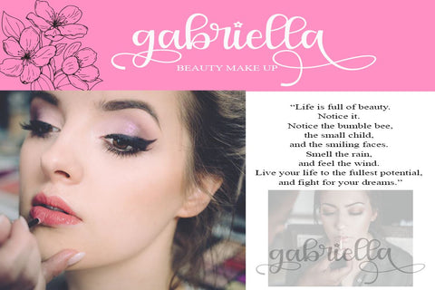 Wonderful Paradise Font Supersemar Letter 