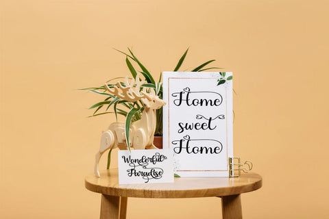 Wonderful Paradise Font Supersemar Letter 