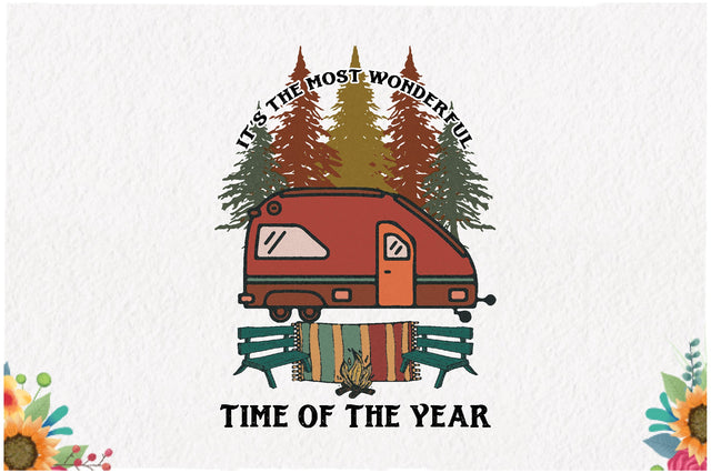 Wonderful Time Camping Sublimation Sublimation Jagonath Roy 