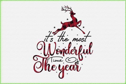 Wonderful Time Christmas Sublimation Sublimation Creativeart88 