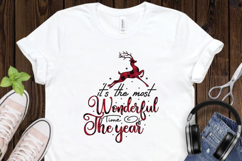 Wonderful Time Christmas Sublimation Sublimation Creativeart88 