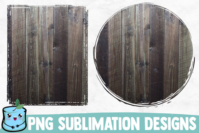 Wood Background 12 Sublimation MintyMarshmallows 