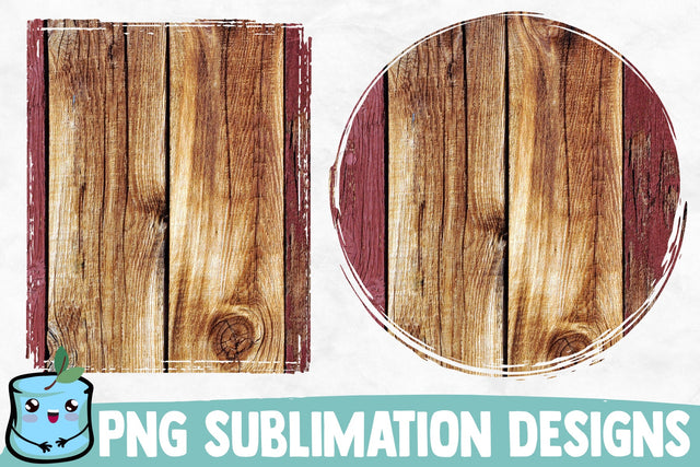 Wood Background 18 Sublimation MintyMarshmallows 