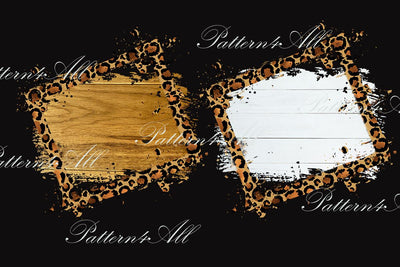 Wood Background Digital Sublimation,Leopard Frame,Label patches,Distressed Background,Sublimation Backsplash,Grunge Splash,PNG Wood Plank Sublimation ArtStudio 