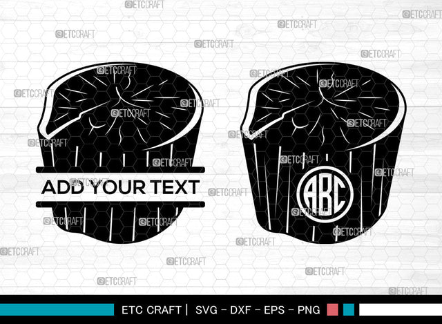 Wood Log Monogram SVG, Woodcutting svg, Wood Slice Svg, Tree Slice Svg, Lumber Svg, Tree Stump Svg, Split Monogram Svg SVG ETC Craft 