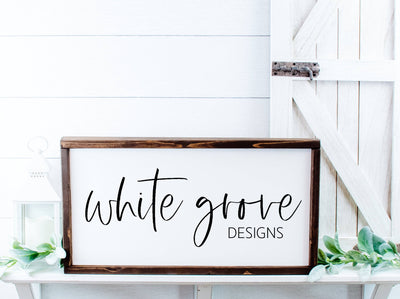 Wood Sign Mockup 10x20 | Farmhouse Wood Sign Mock Up Mock Up Photo White Grove Designs 