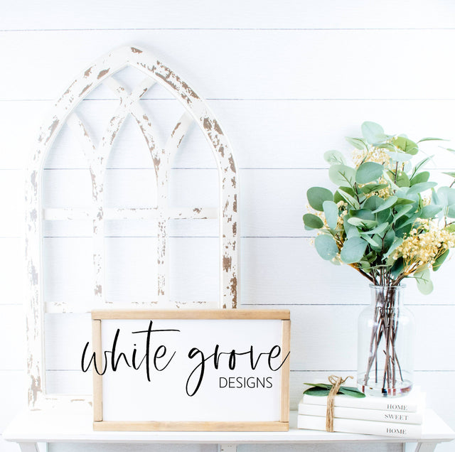 Wood Sign Mockup 9x14 | Farmhouse Sign Mock Up Mock Up Photo White Grove Designs 