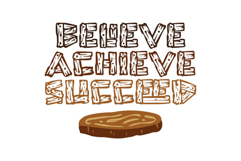 Wooden Alphabet Font yumnatype 