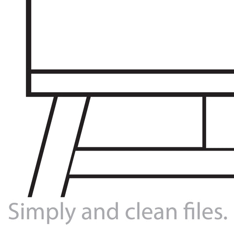 Wooden easel SVG TribaliumArtSF 