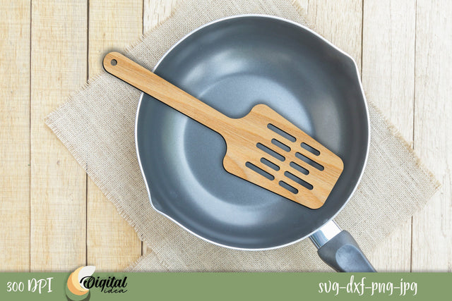 Wooden Spatula Laser Cut. Home Kitchen Decor Laser Cut. SVG Evgenyia Guschina 