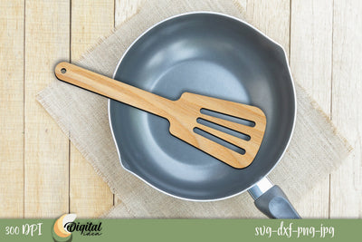 Wooden Spatulas. Home Kitchen Decor Laser Cut. Kitchen SVG. SVG Evgenyia Guschina 