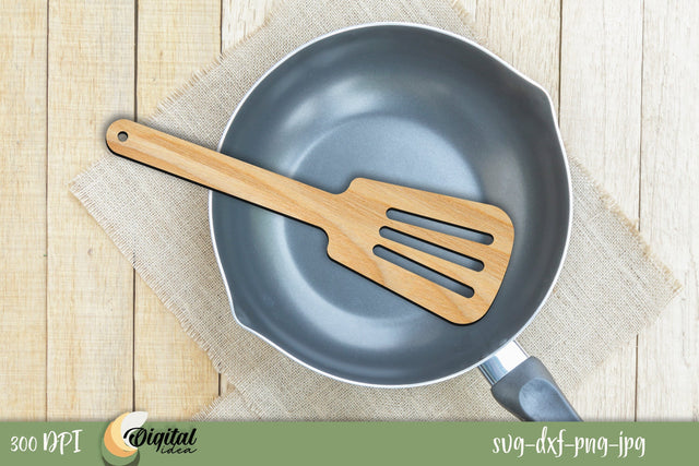 Wooden Spatulas. Home Kitchen Decor Laser Cut. Kitchen SVG. SVG Evgenyia Guschina 