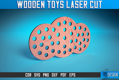 Wooden Toys Laser Cut SVG | Toys Laser Cut SVG Design | CNC Files SVG Fly Design 
