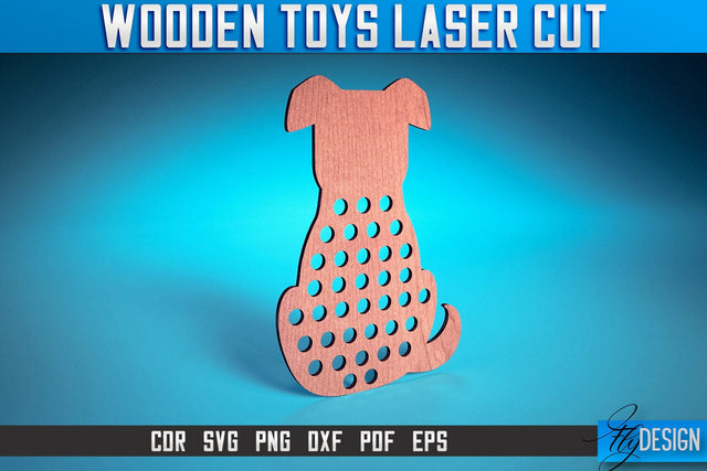 Wooden Toys Laser Cut SVG | Toys Laser Cut SVG Design | CNC Files SVG Fly Design 