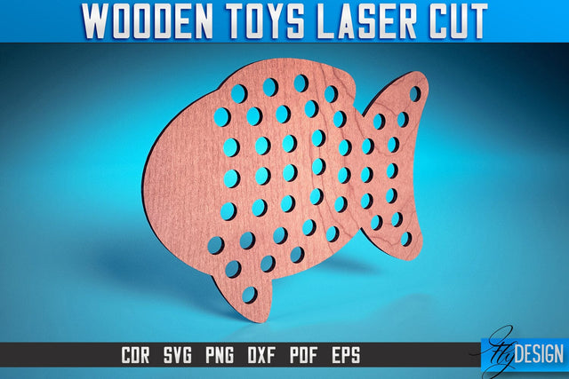 Wooden Toys Laser Cut SVG | Toys Laser Cut SVG Design | CNC Files SVG Fly Design 