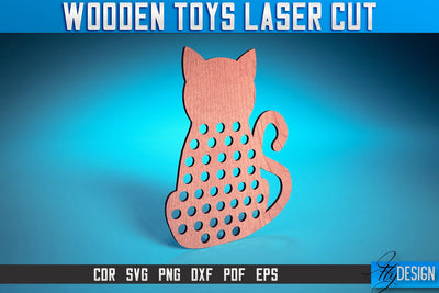 Wooden Toys Laser Cut SVG | Toys Laser Cut SVG Design | CNC Files SVG Fly Design 