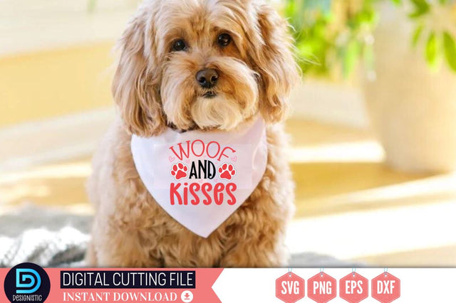 Woof and kisses SVG SVG DESIGNISTIC 