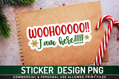 Woohooooo i am here Sublimation PNG Sublimation Regulrcrative 