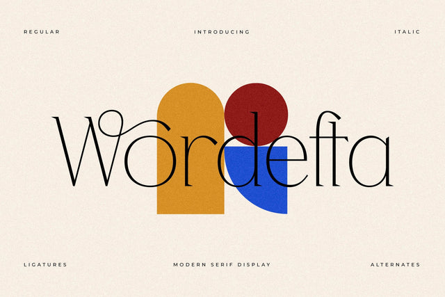 Wordefta Typeface Font Storytype Studio 
