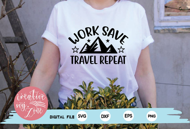 work save travel repeat SVG md faruk hossain 