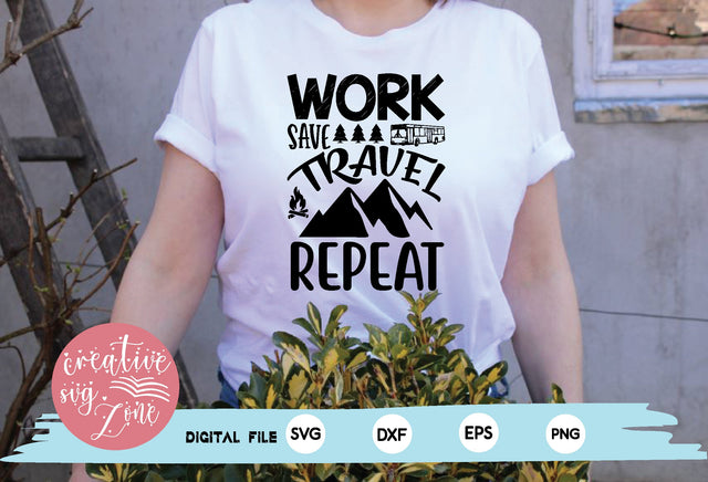 work save travel repeat SVG md faruk hossain 