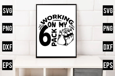 working on my 6 pack SVG Rupkotha 