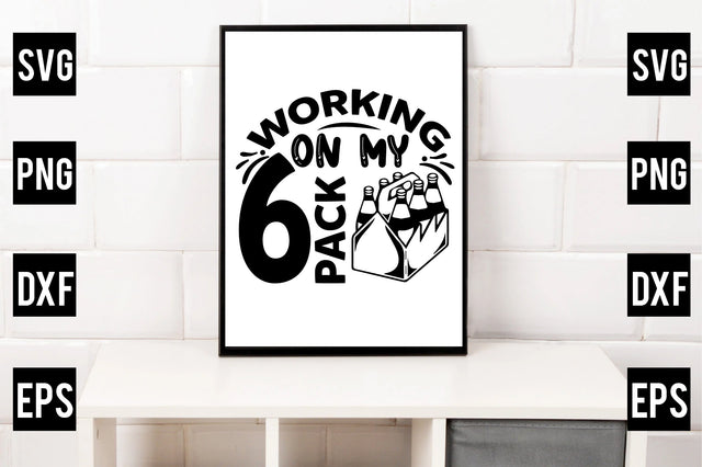 working on my 6 pack SVG Rupkotha 